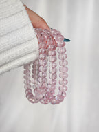 Collector's Pink Morganite Abacus Bracelet