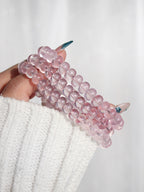 Collector's Pink Morganite Abacus Bracelet