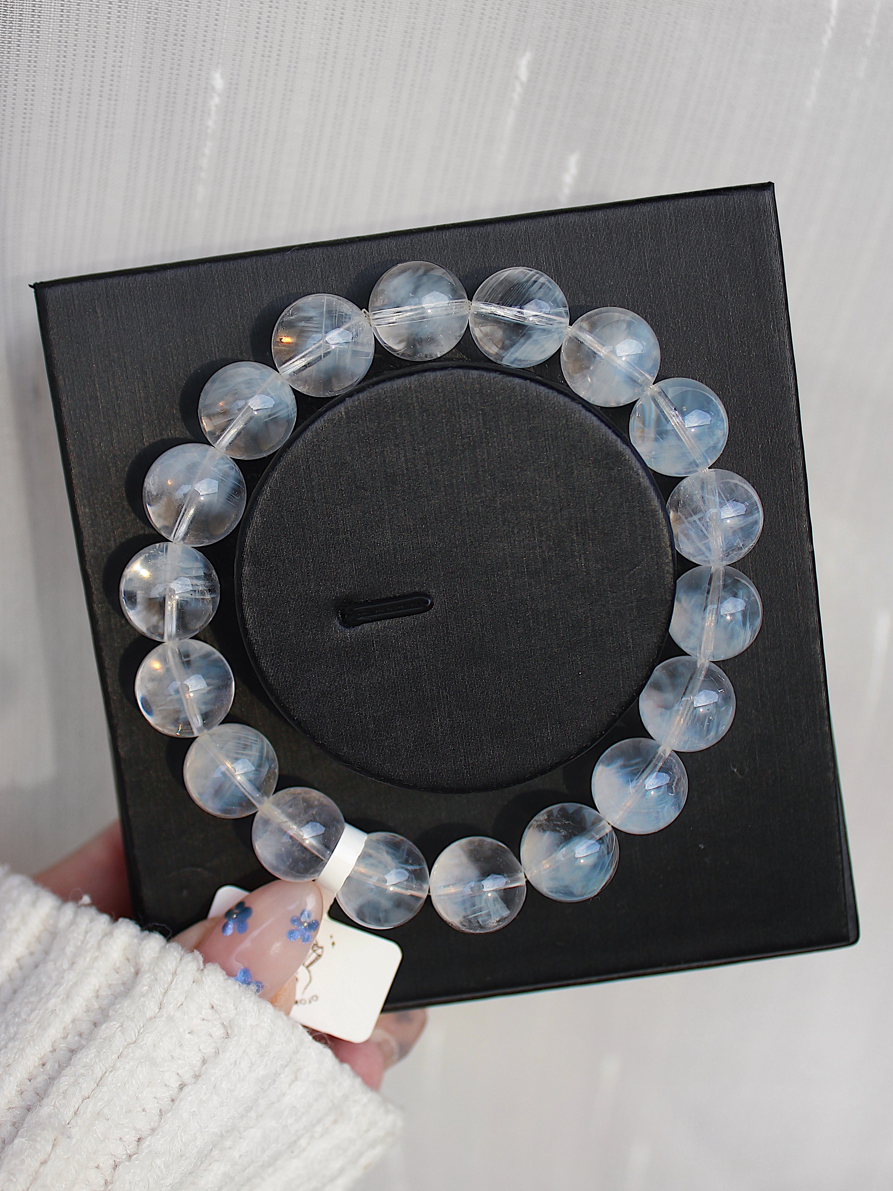 Collector's Blue Needle Quartz Bracelet