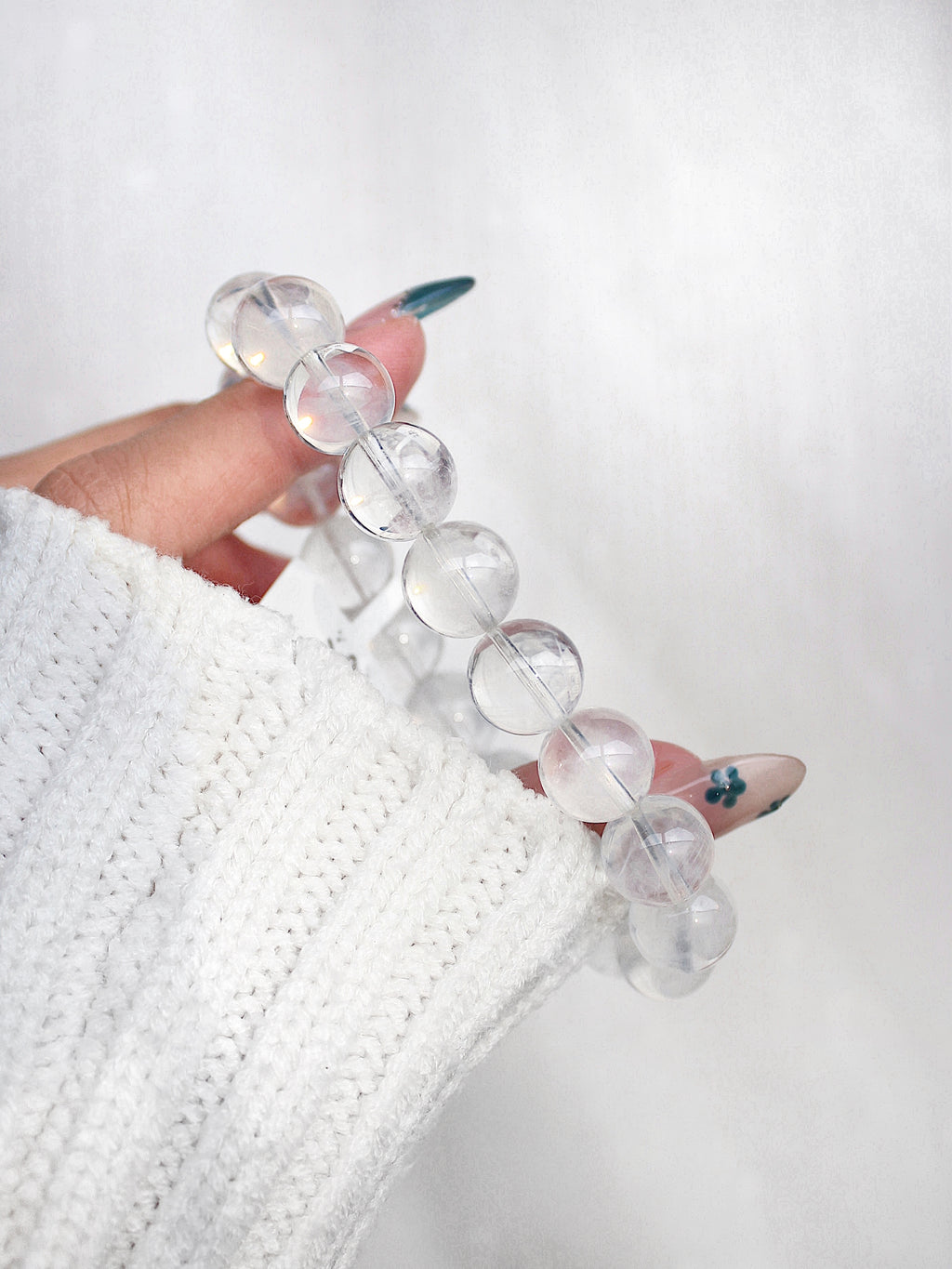 Collector's Blue Needle Quartz Bracelet