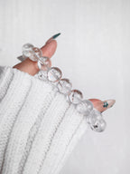 Extra Premium Lemurian Quartz Bracelet