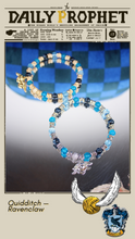 Load image into Gallery viewer, Ravenclaw Quidditch Stacker Bracelet
