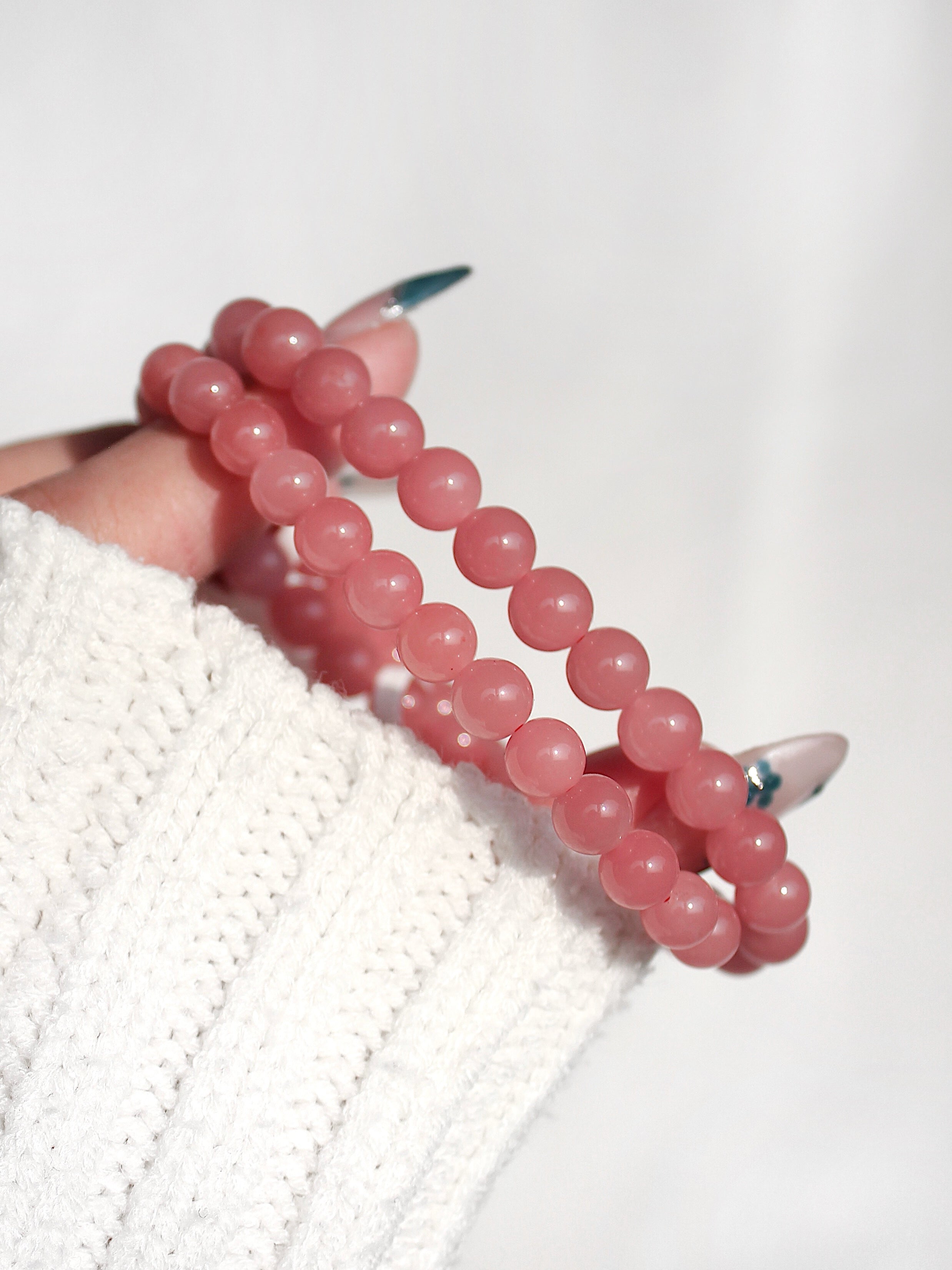 Ultra Collector's Guava Quartz Bracelet
