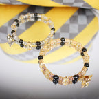 Hufflepuff Quidditch Stacker Bracelet