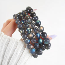 Load image into Gallery viewer, Ultra Collector&#39;s Dark Labradorite Bracelet
