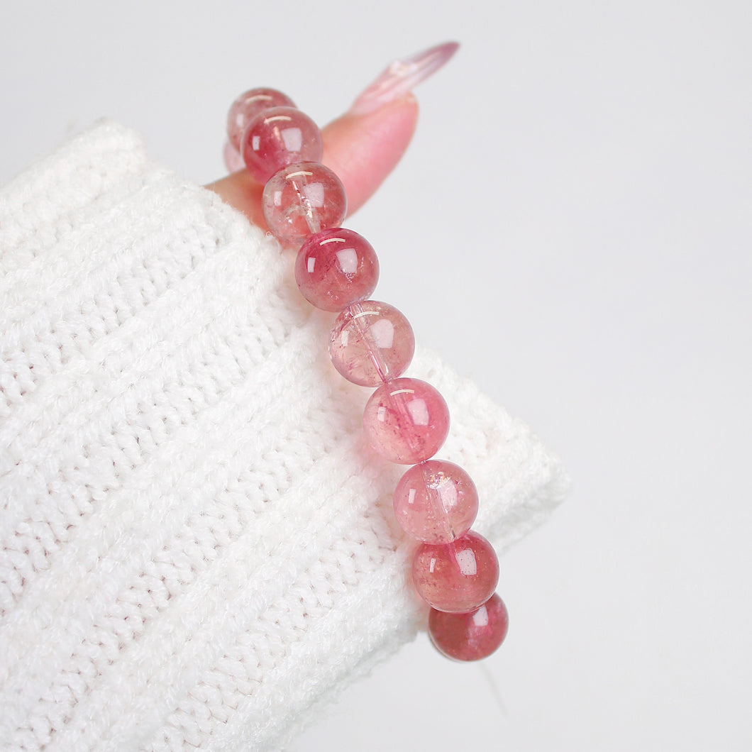 Collector's Gradient Pink Tourmaline Bracelet