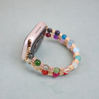 Rainbow Stacker Crystal Watch Band