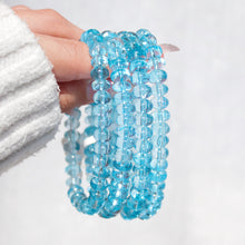 Load image into Gallery viewer, Ultra Collector&#39;s Swiss Blue Topaz Abacus Bracelet
