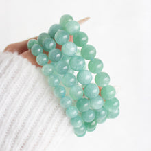 Load image into Gallery viewer, Extra Premium Teal Green Emerald Mica Bracelet
