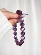 Collector's Purple Gem Lepidolite Bracelet