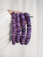 Collector's Charoite Abacus Bracelet