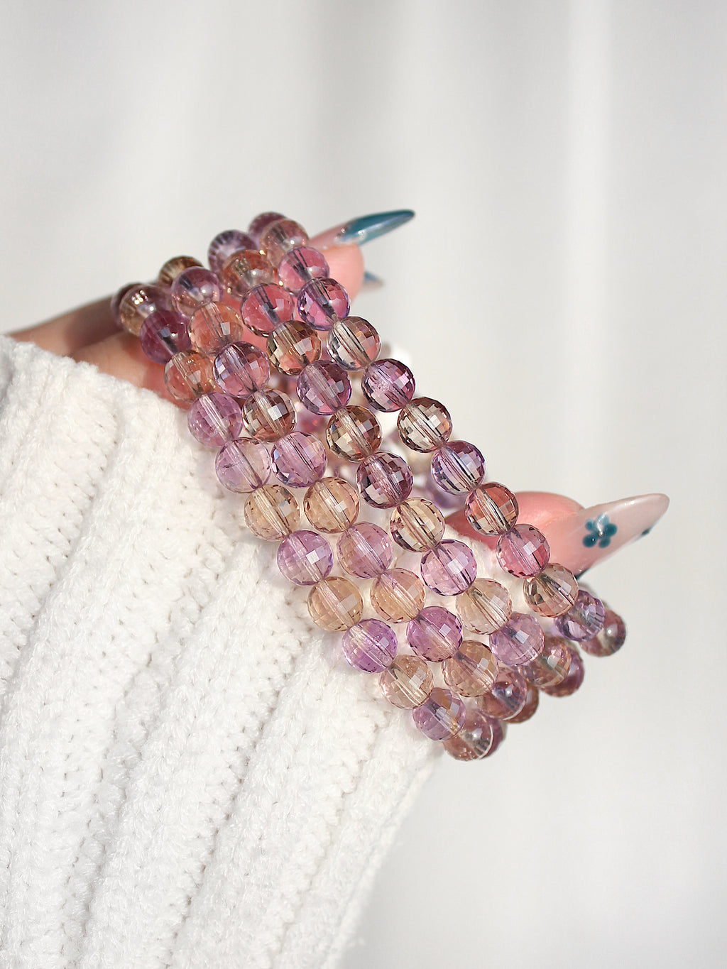 Collector's Ametrine Round Faceted Bracelet