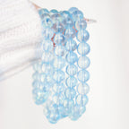 Ultra Collector's Glassy Aquamarine Bracelet