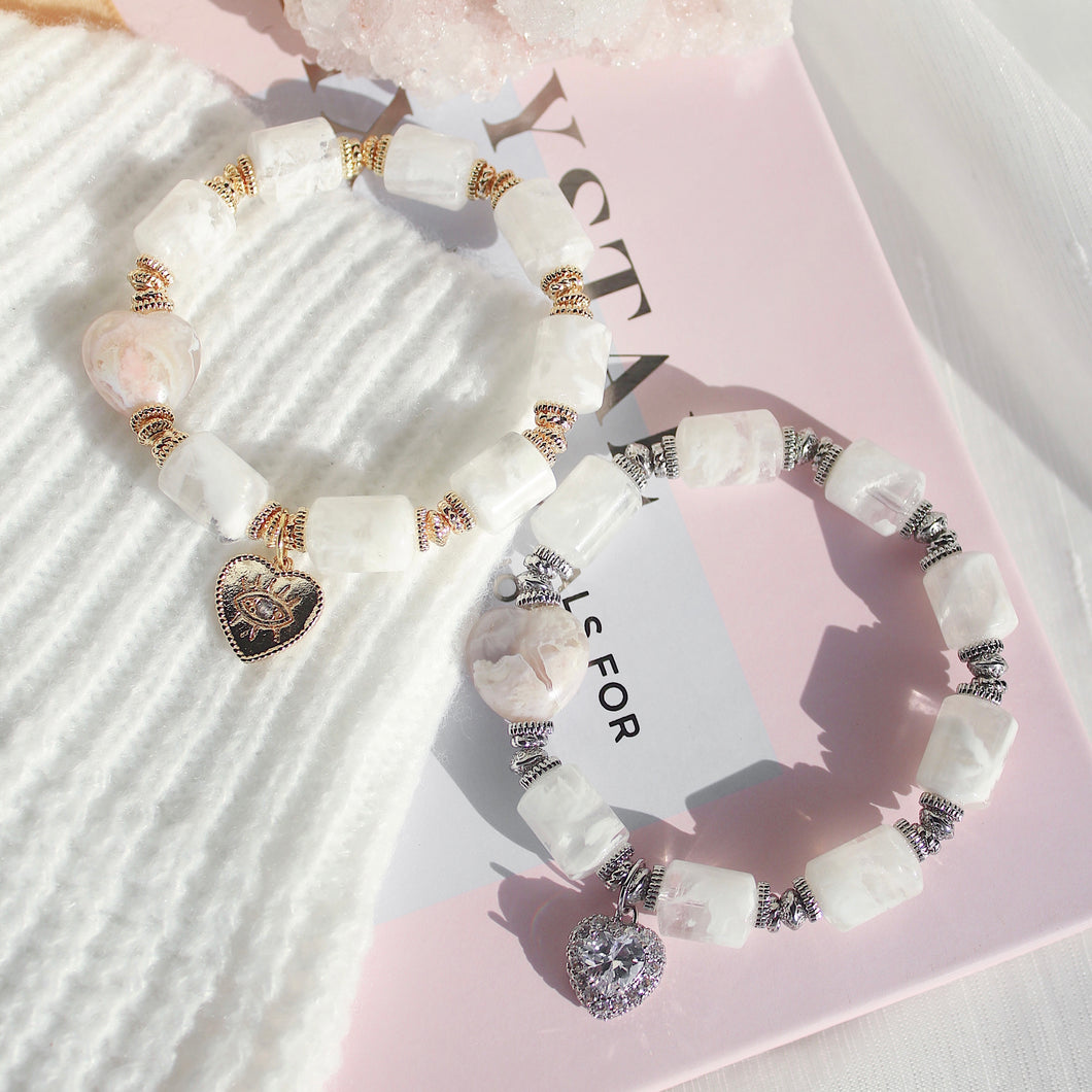 Snowy Valentine Bracelet