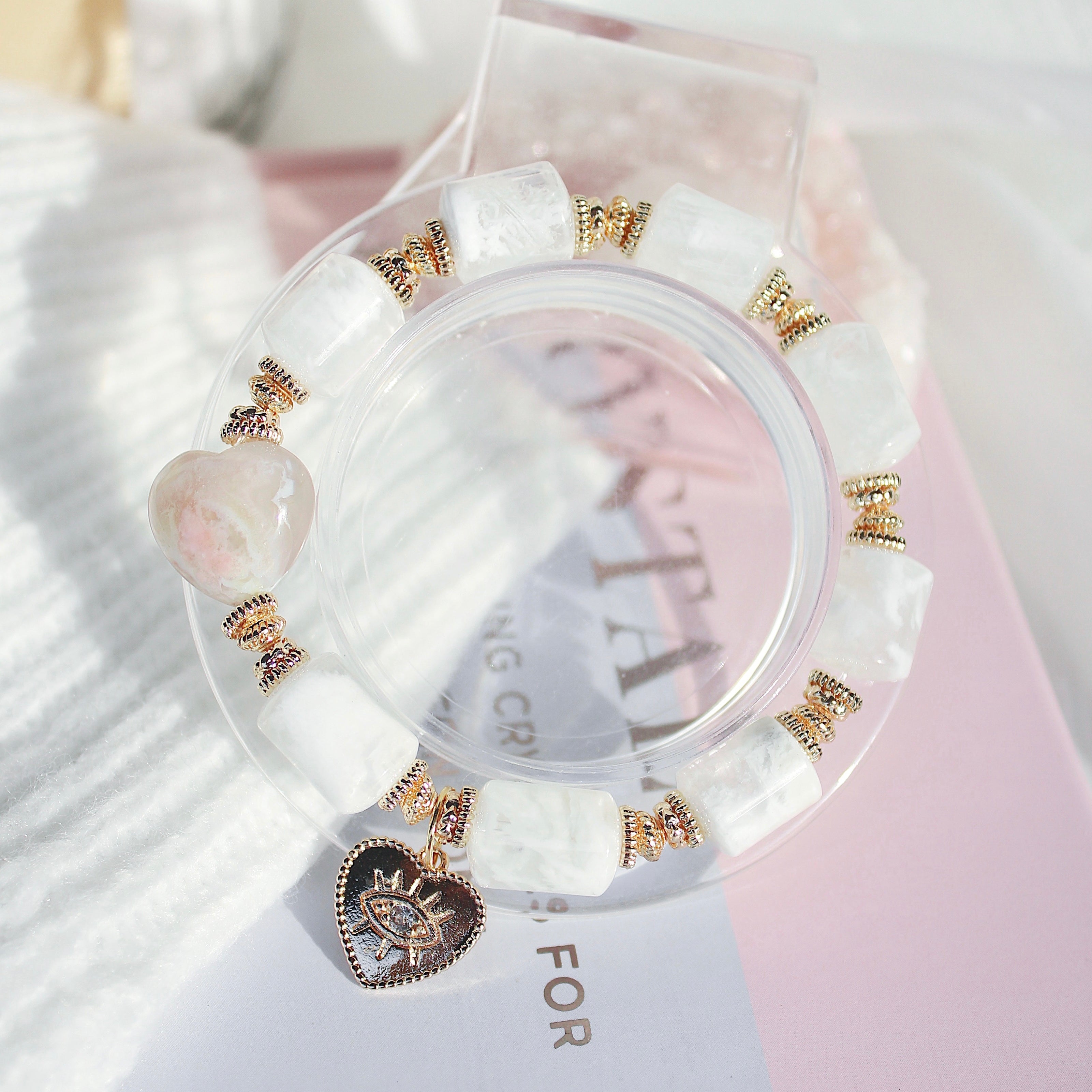 Snowy Valentine Bracelet