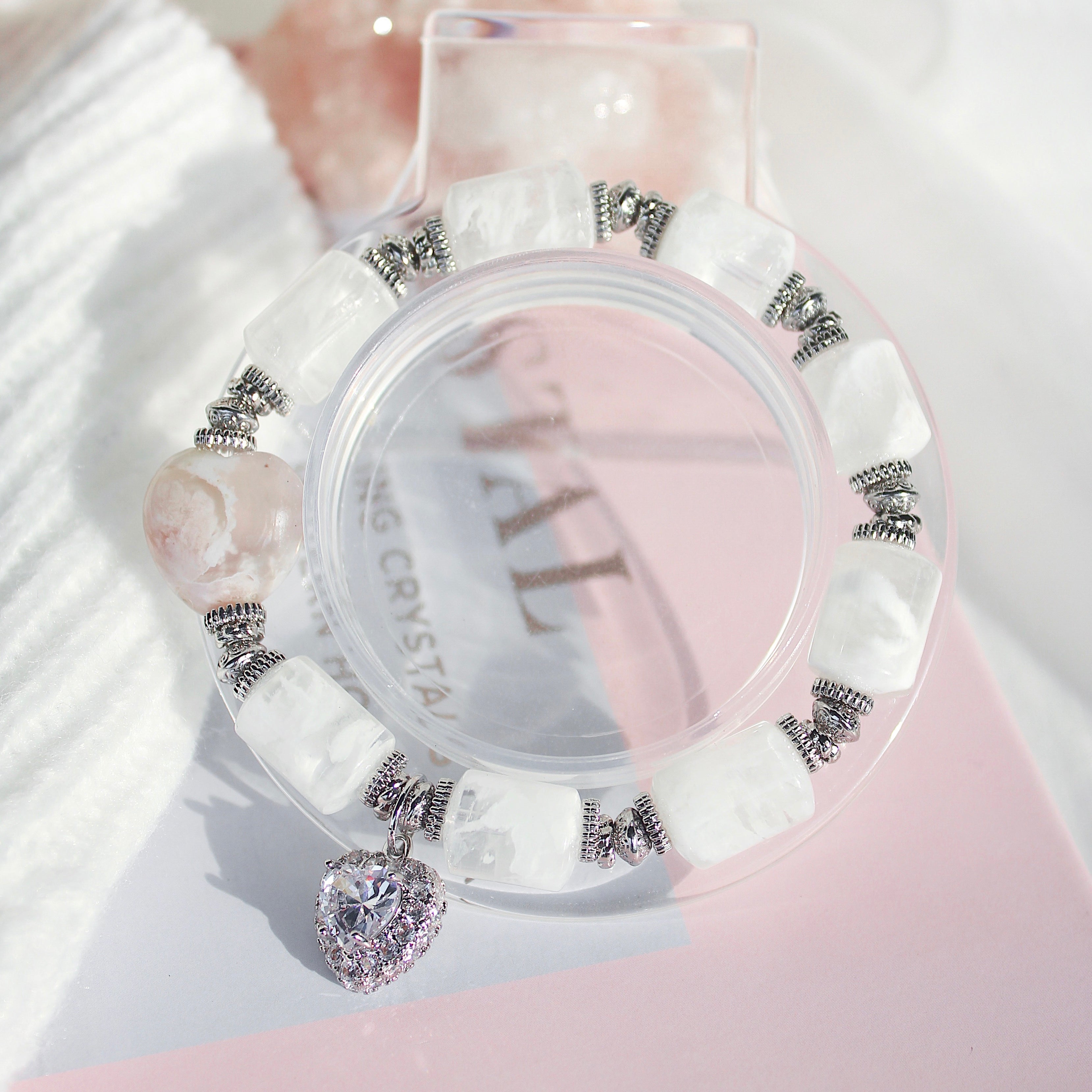 Snowy Valentine Bracelet