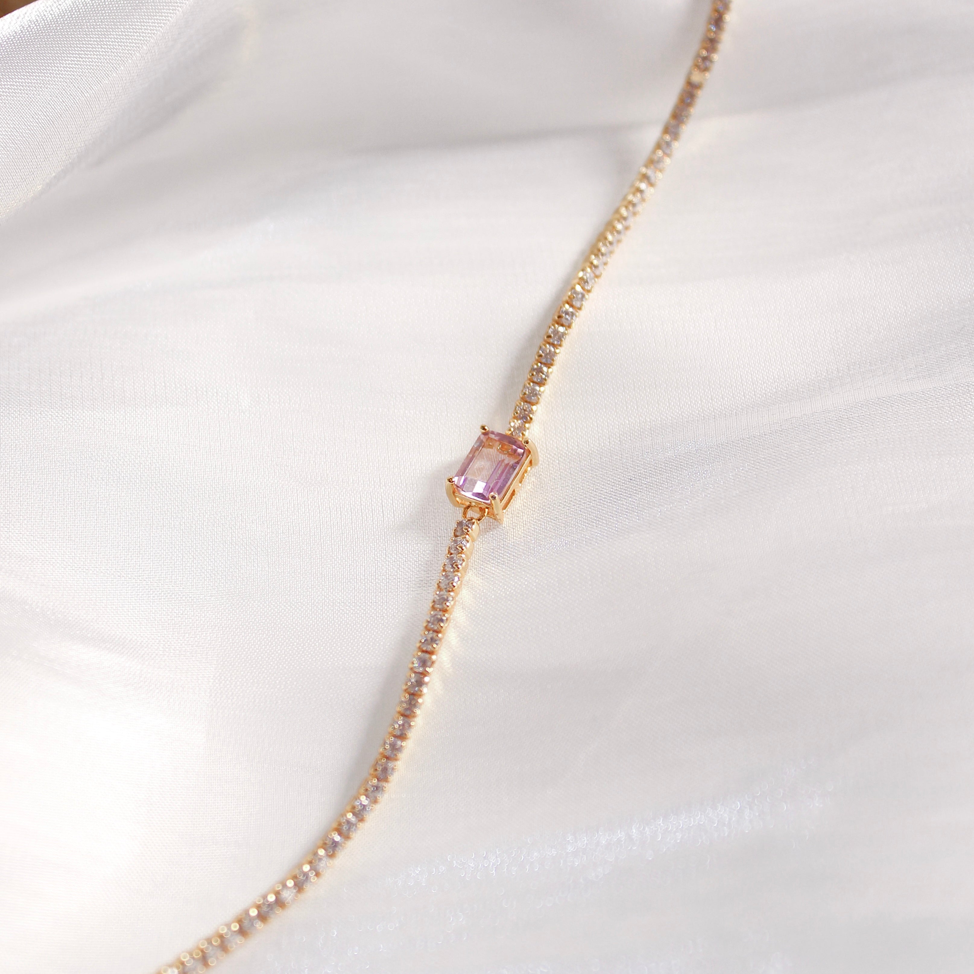 Ametrine Tennis Bracelet