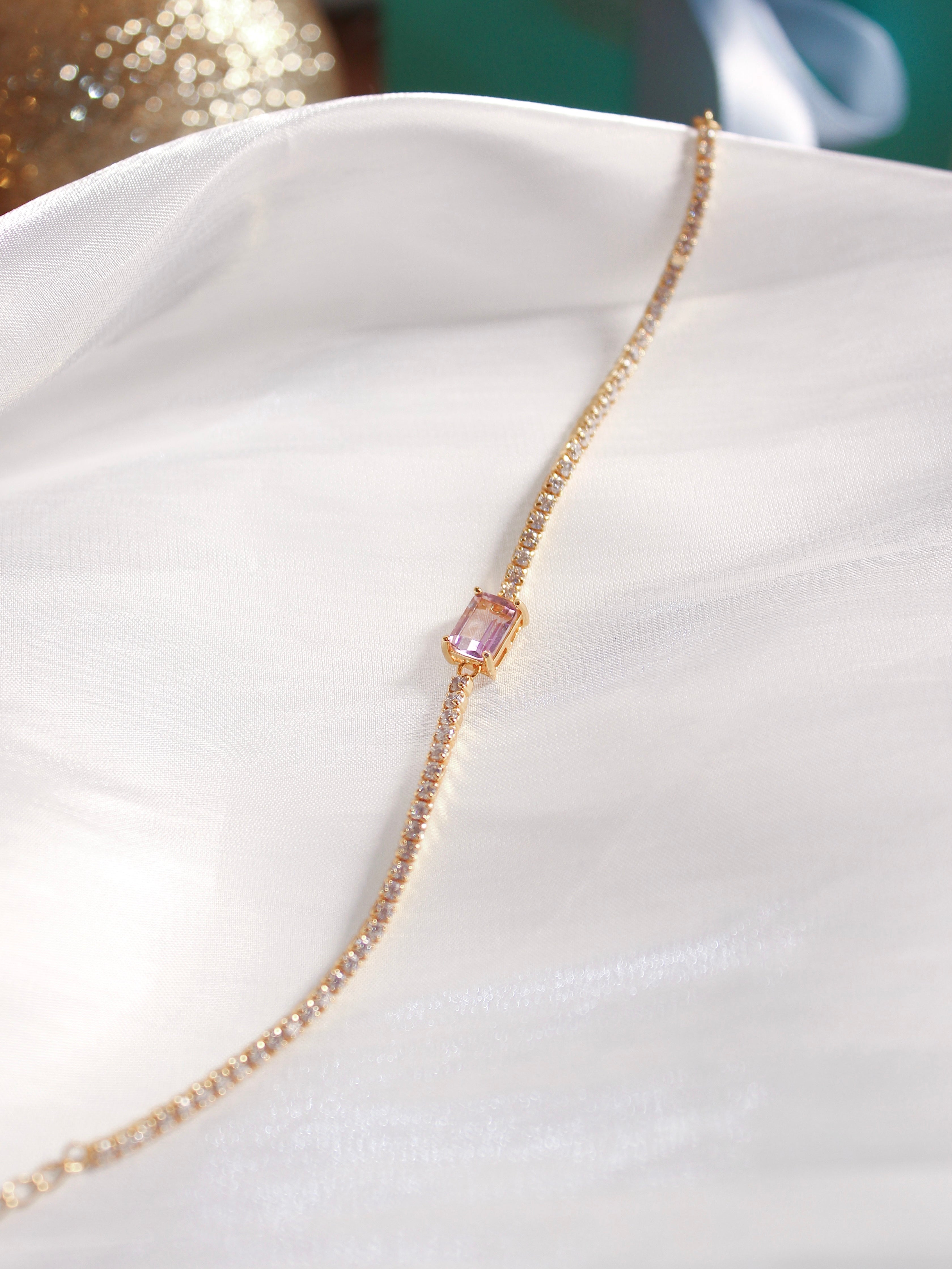 Ametrine Tennis Bracelet