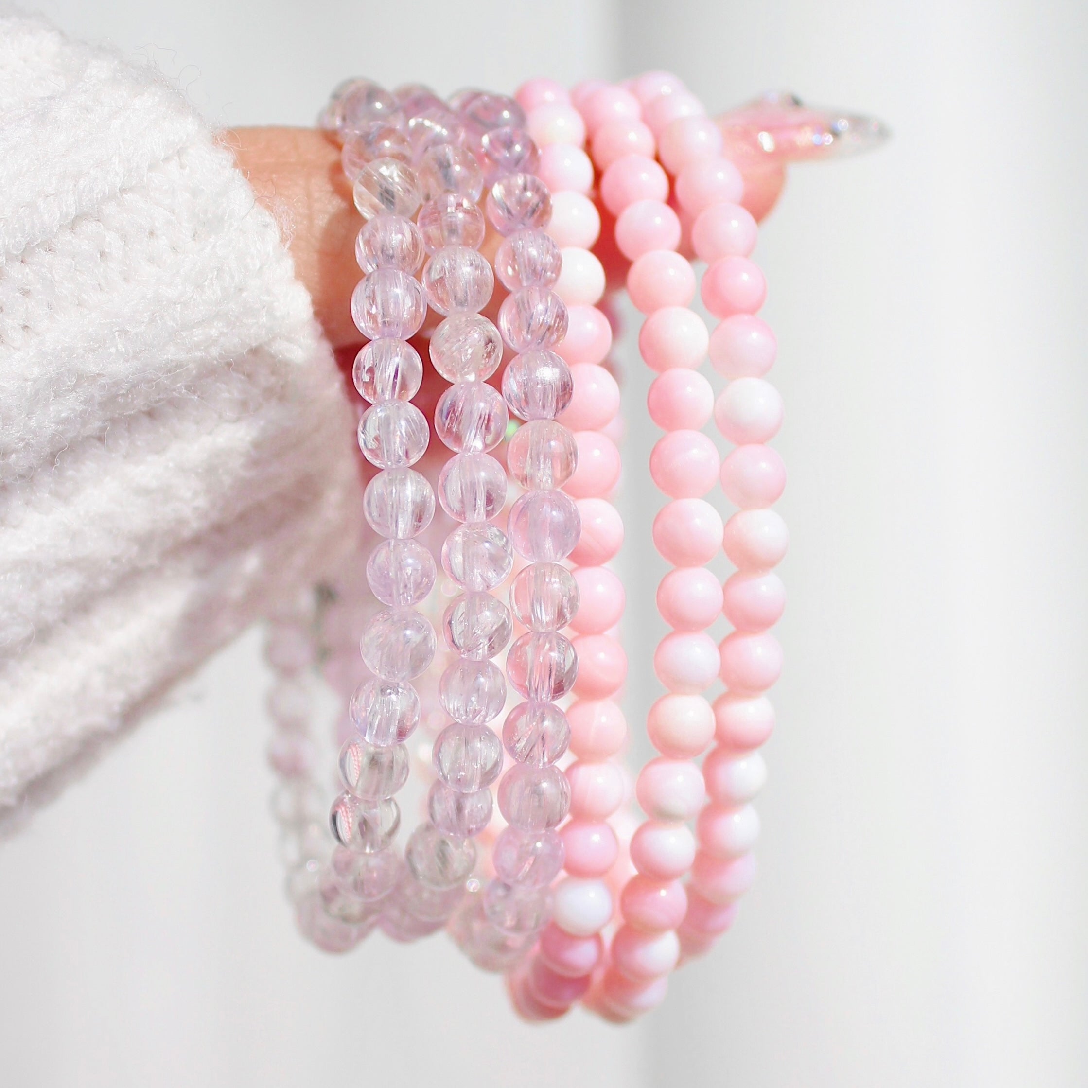 Collector's Icy Kunzite Bracelet