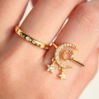 Citrine Stellar Luna Ring