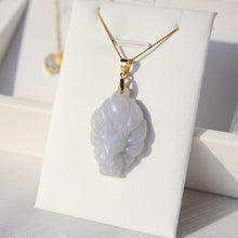 Load image into Gallery viewer, Lavender Jade Nine Tail Fox Necklace

