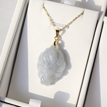 Load image into Gallery viewer, Lavender Jade Nine Tail Fox Necklace
