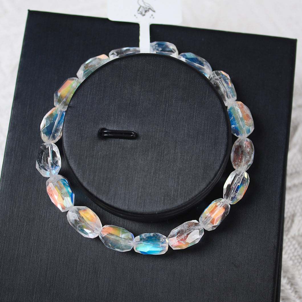 Gem Grade Madagascan Moonstone Freeform Bracelet