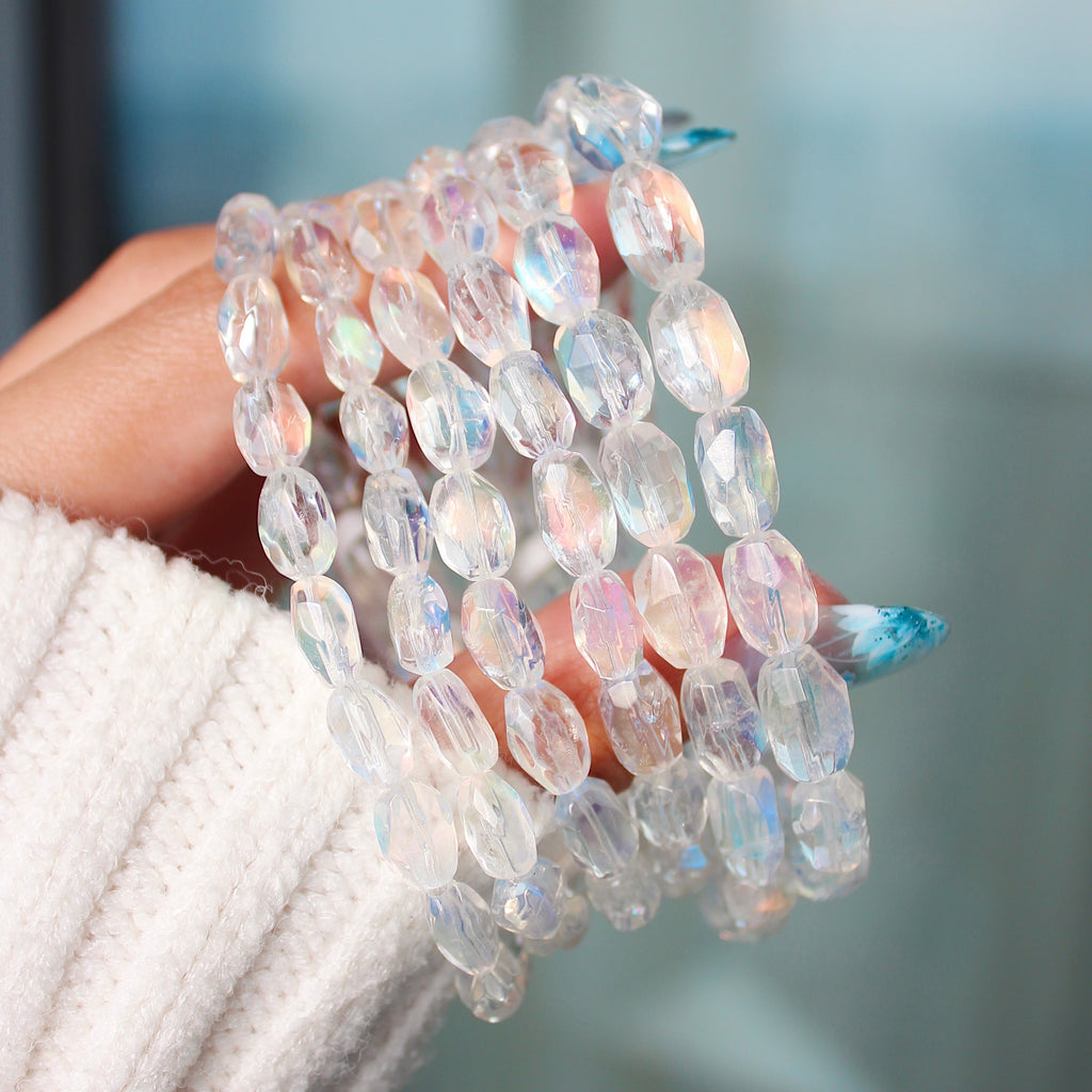 Ultra Collector's Madagascan Moonstone Freeform Bracelet