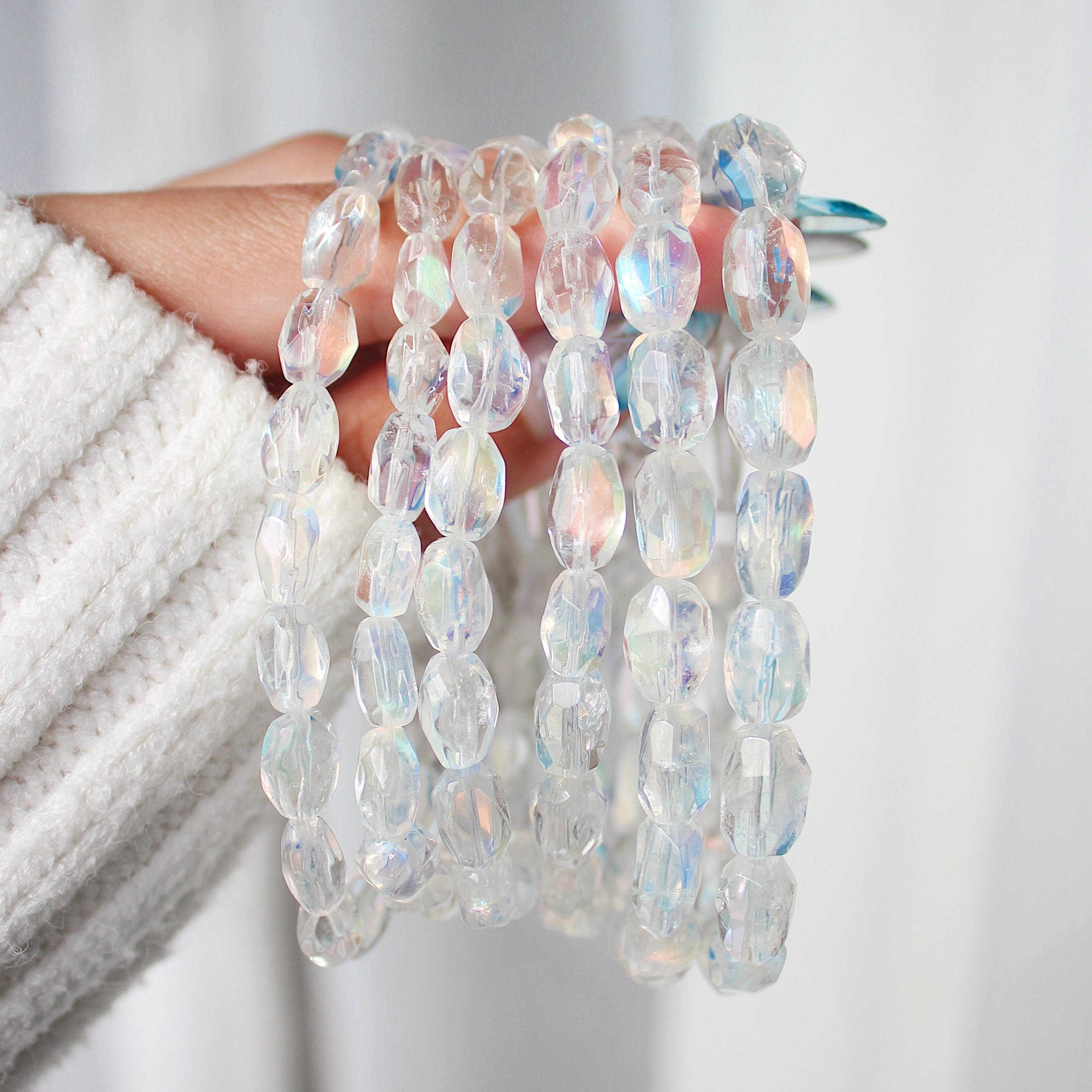 Ultra Collector's Madagascan Moonstone Freeform Bracelet