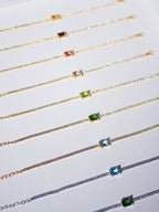 Peridot Tennis Bracelet