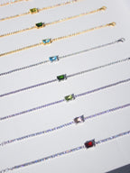 Peridot Tennis Bracelet