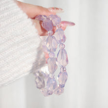 Load image into Gallery viewer, Collector&#39;s Lavender Moon Quartz Freeform Bracelet
