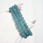Premium Blue Water Jadeite Bracelet