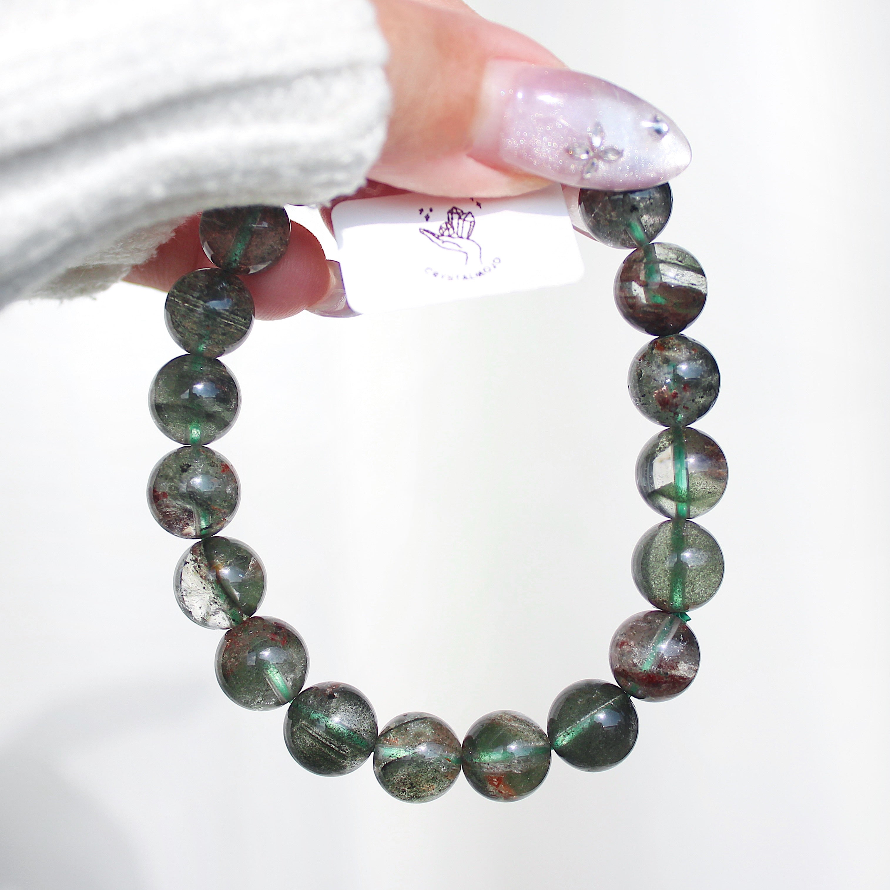 Premium Green Garden Quartz Bracelet