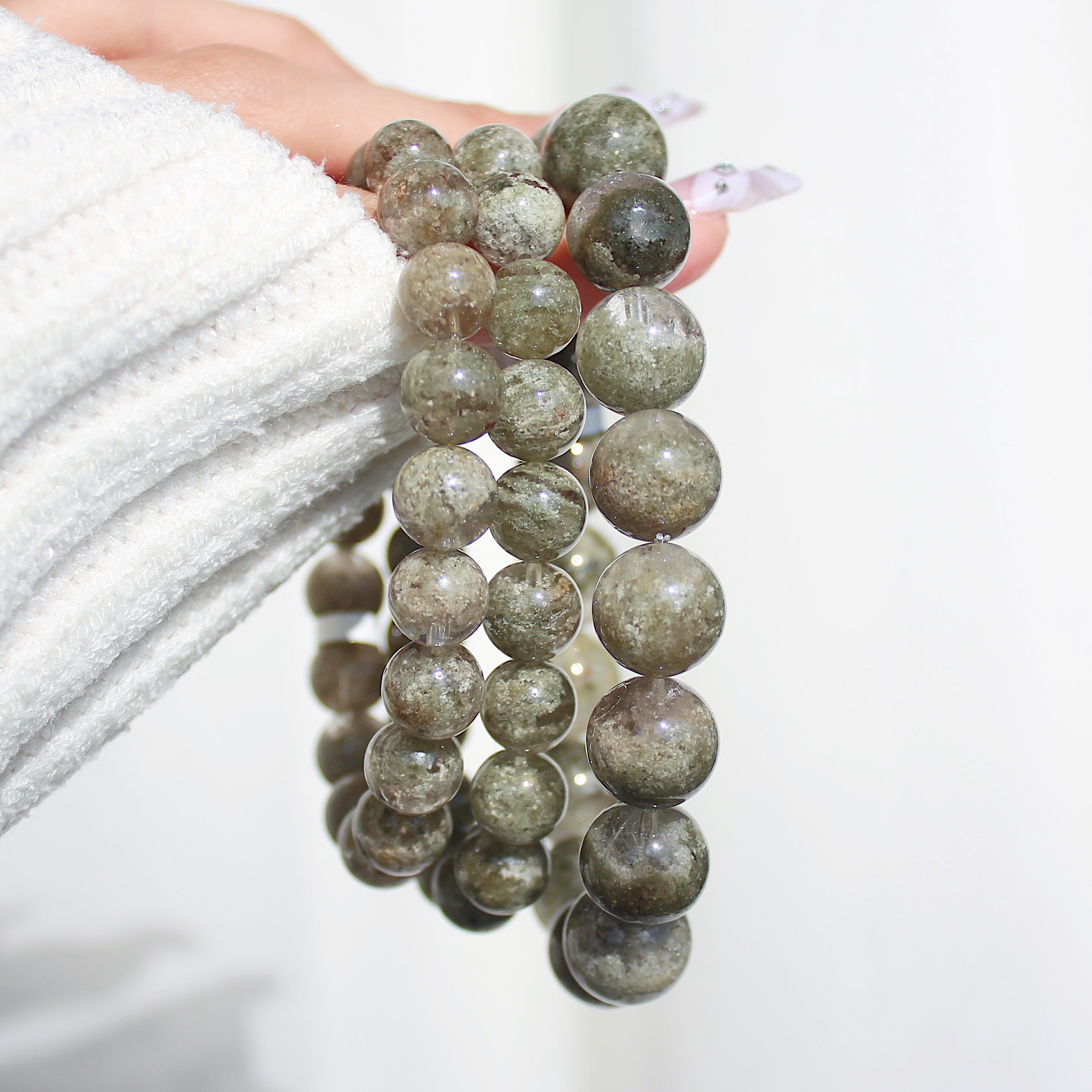 Collector's Matcha Garden Quartz Bracelet