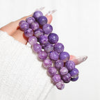 Extra Premium Icy Charoite Bracelet