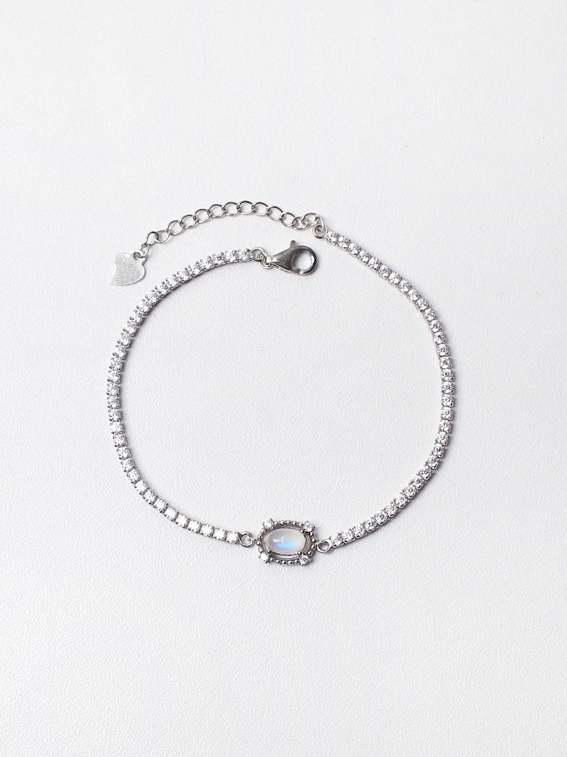Moonstone Tennis Bracelet