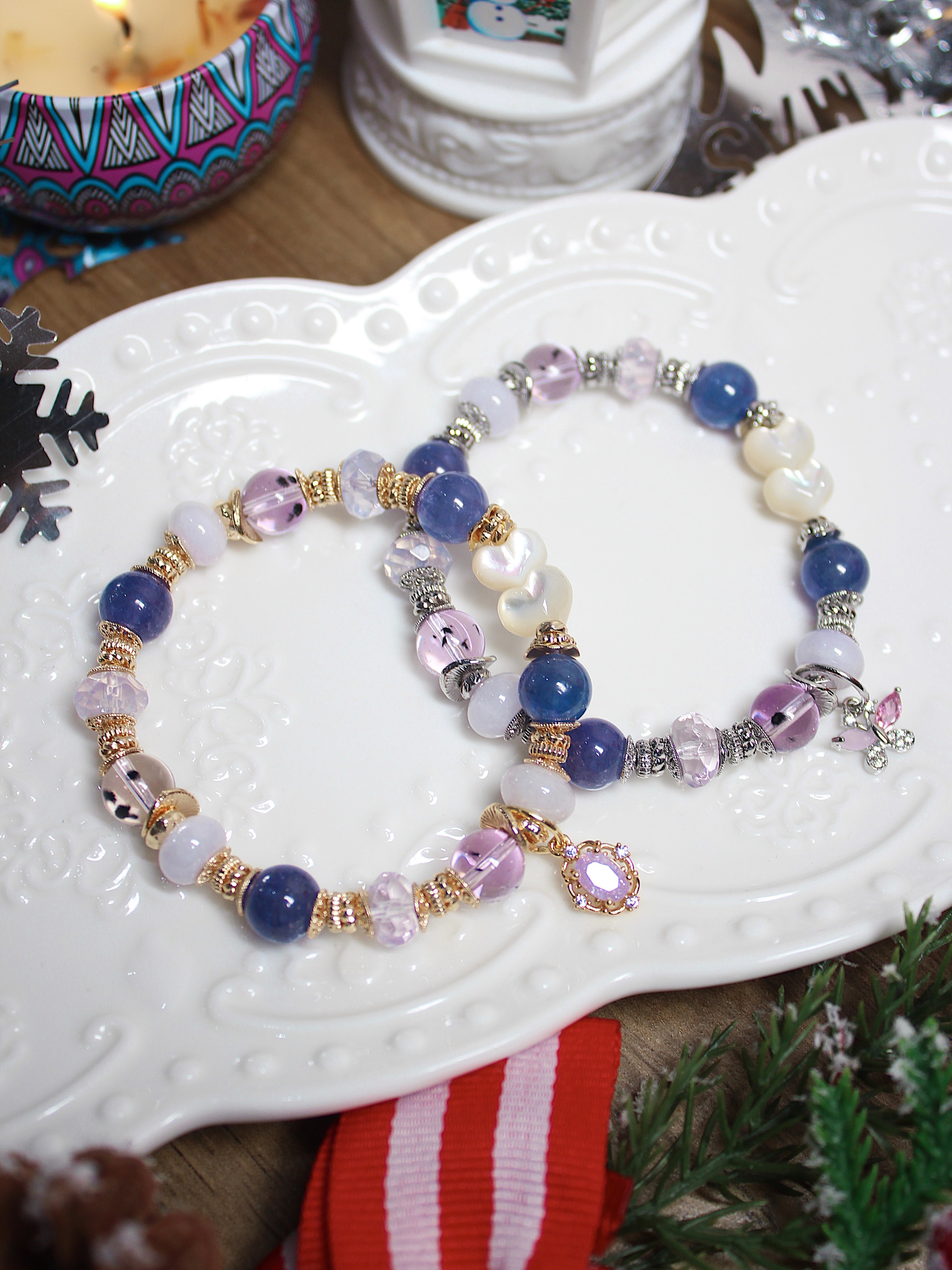 Blueberry Cheesecake Bracelet
