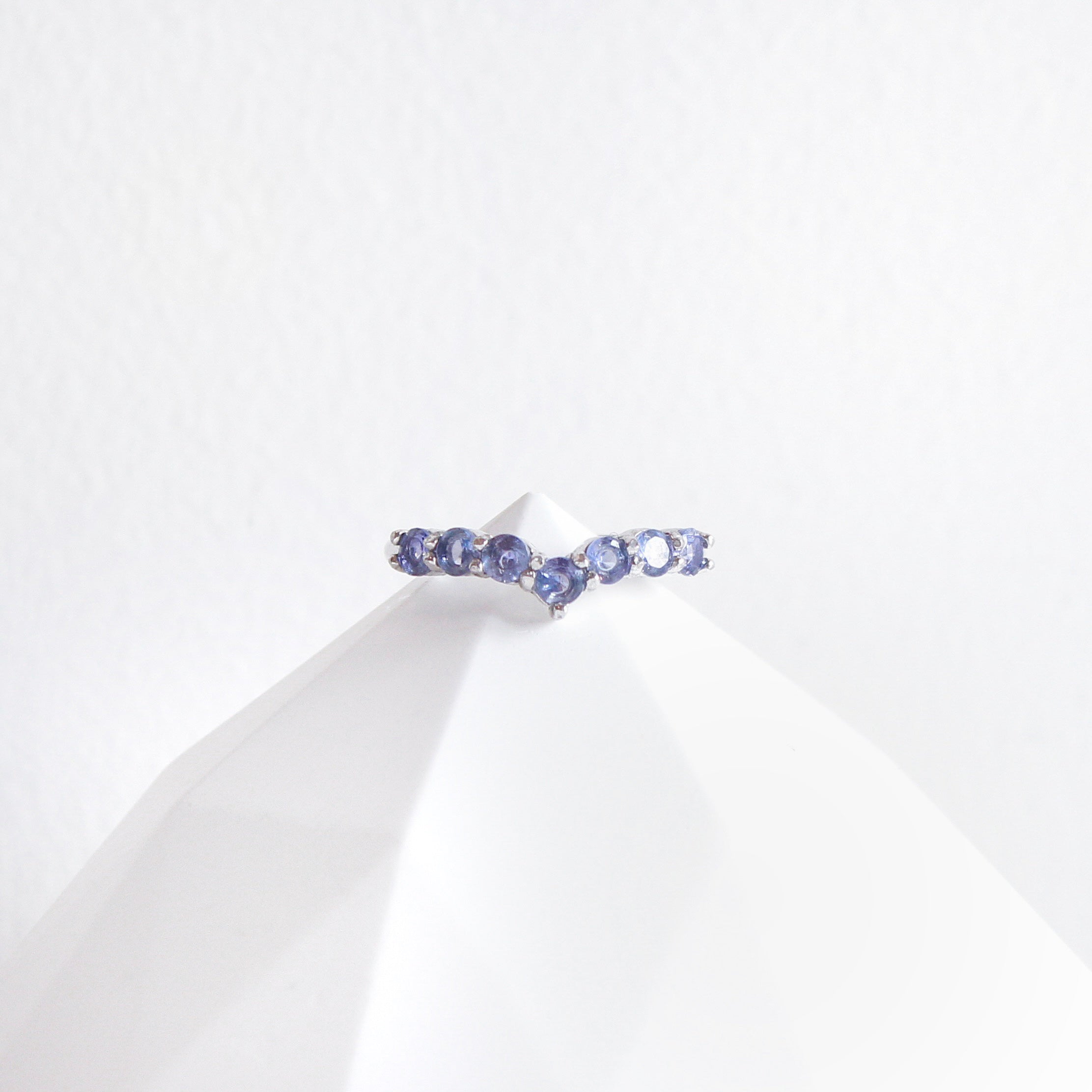 Tanzanite Eternity Ring