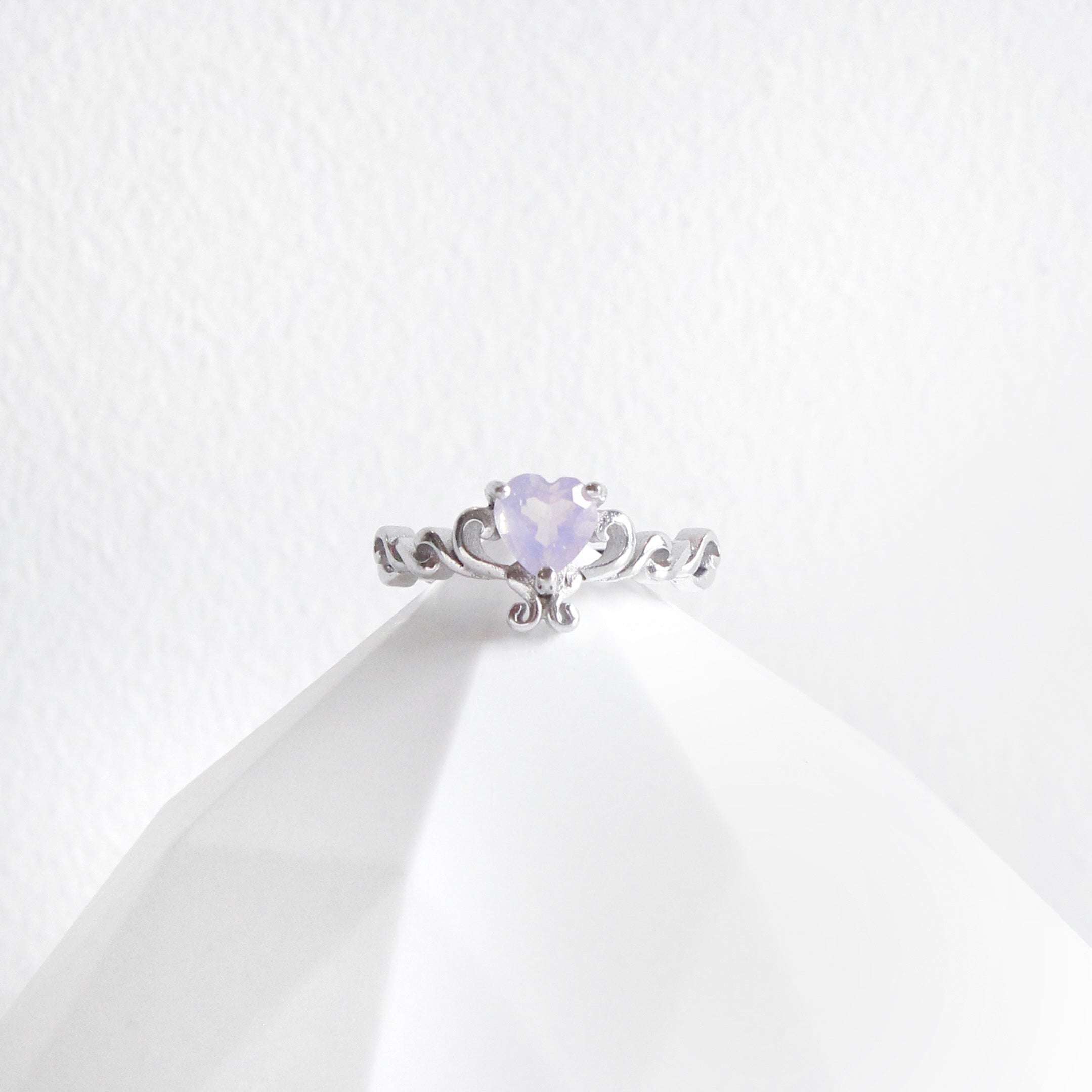 Lavender Moon Quartz Enchanted Ring
