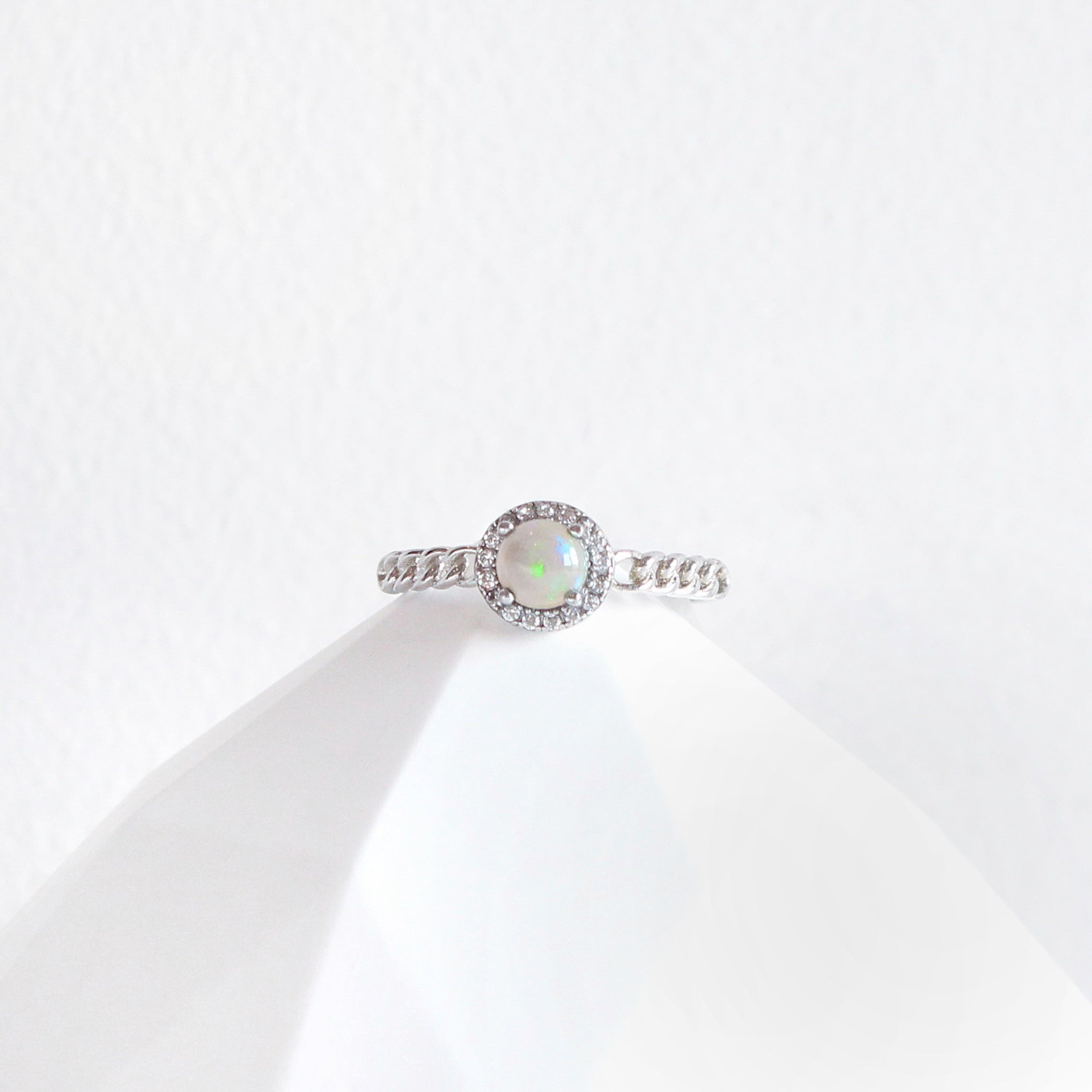 Ethiopian Opal Allure Ring
