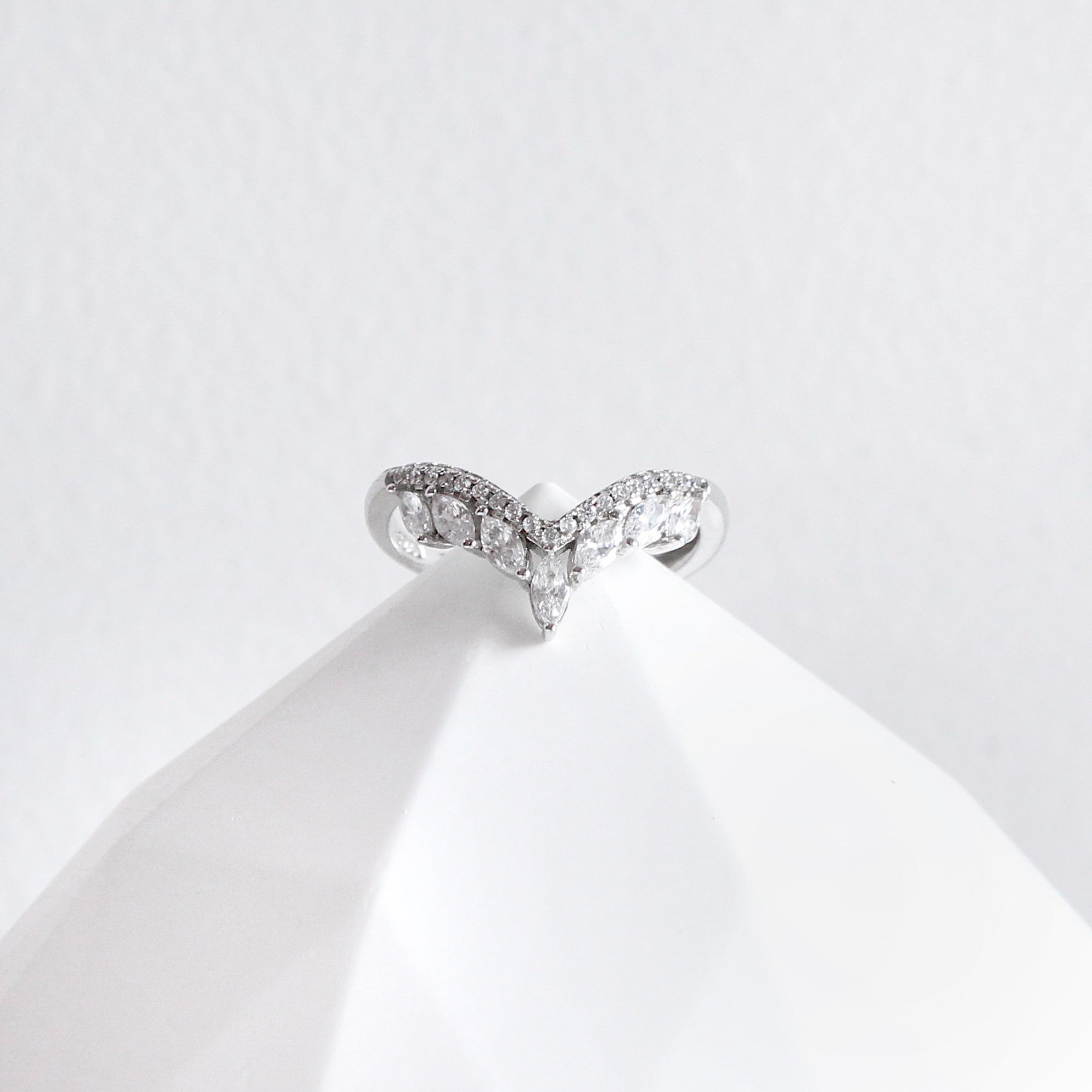 Bejeweled Tiara Stacker Ring