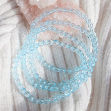 Load image into Gallery viewer, Premium Swiss Blue Topaz Bracelet
