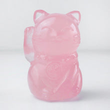 Load image into Gallery viewer, Rose Quartz Fortune Cat
