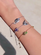 Kuromi Amethyst Bracelet