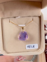Load and play video in Gallery viewer, Lavender Moon Quartz Necklace
