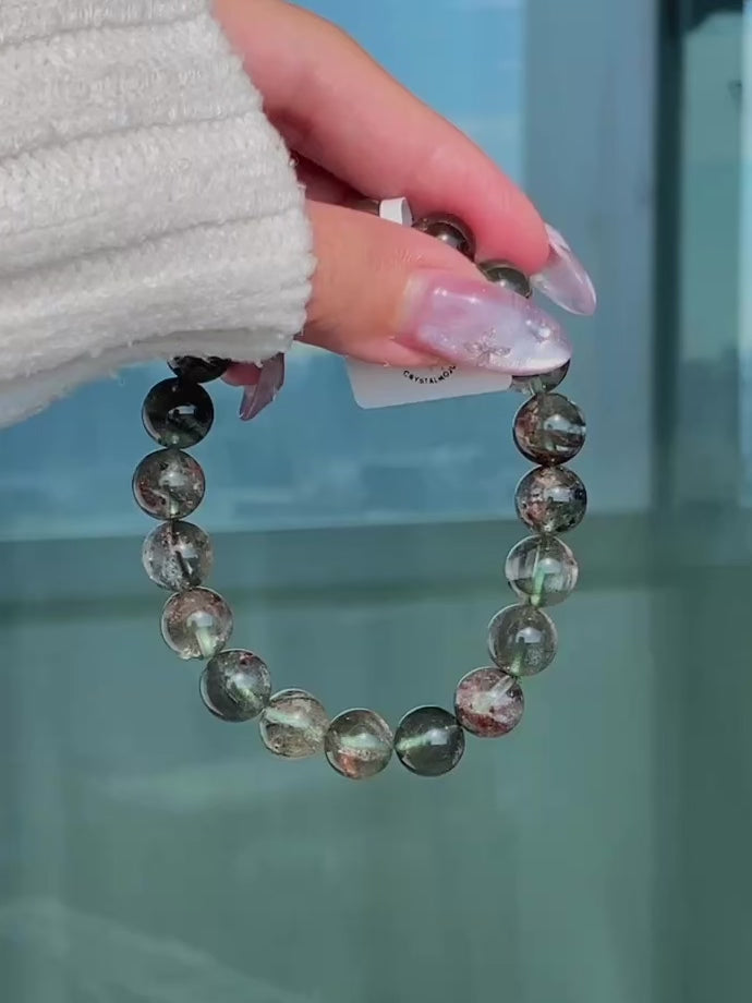 Premium Green Garden Quartz Bracelet