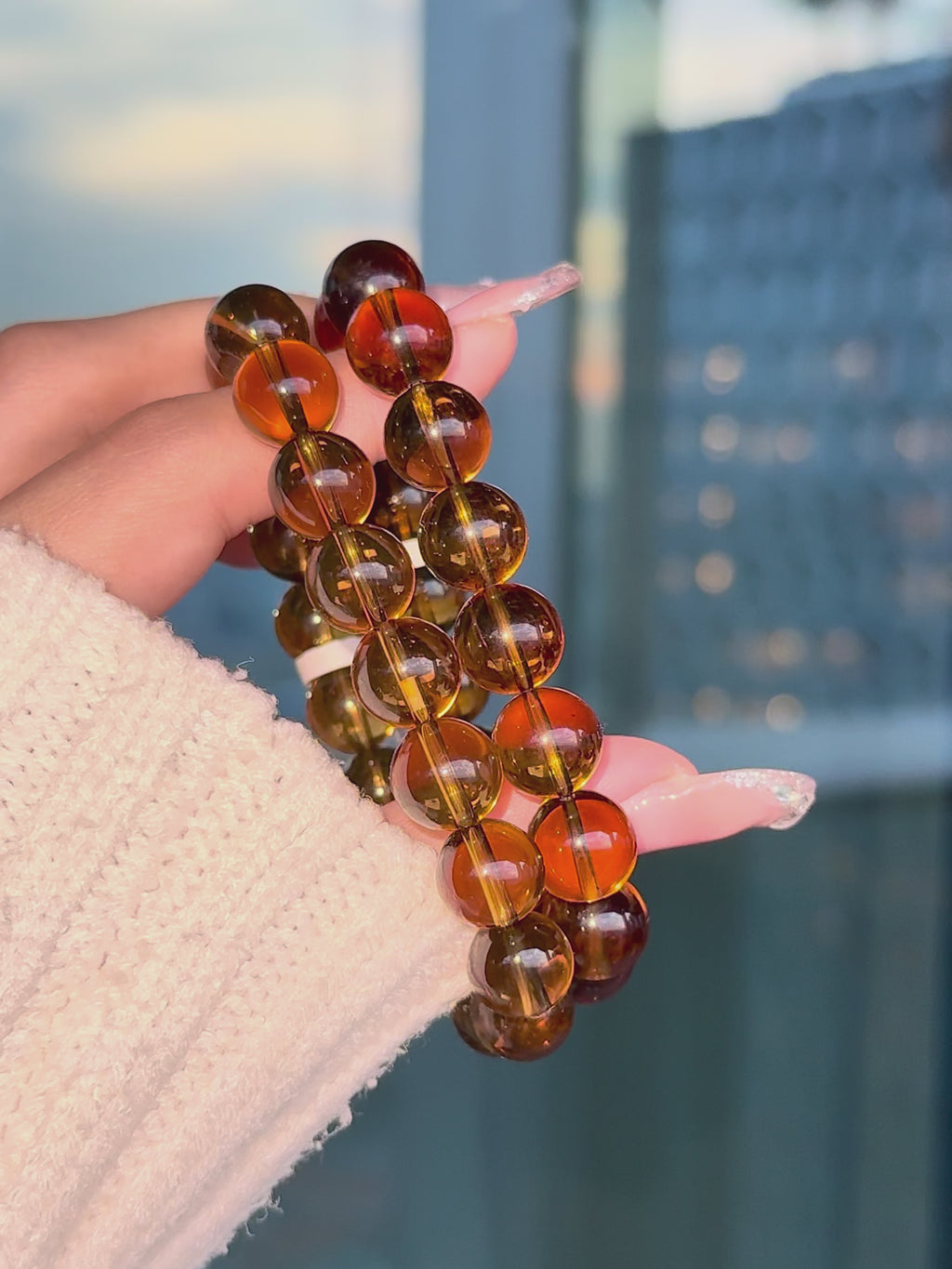 Ultra Collector's Whisky Citrine Bracelet