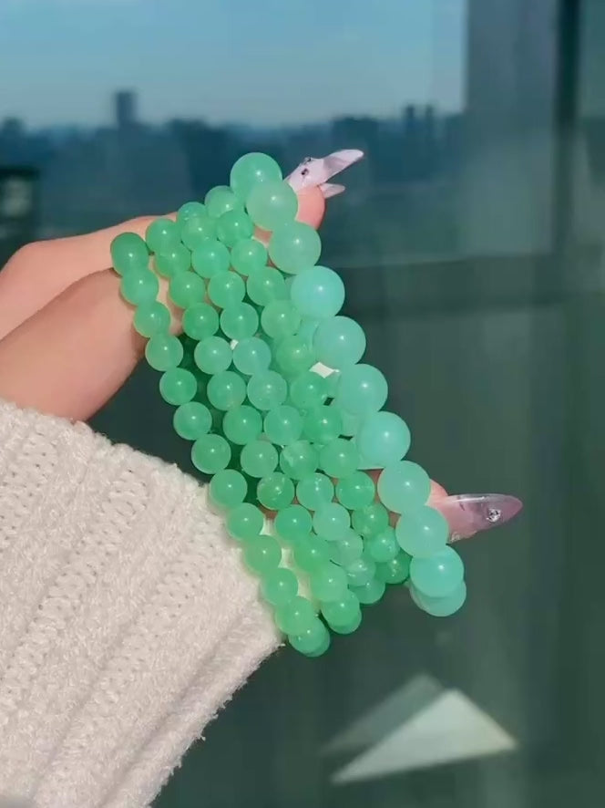 Collector's Chrysoprase Bracelet