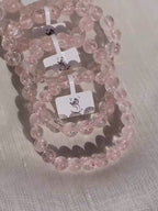 Collector's Pink Lemurian Quartz Bracelet